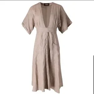 Reformation | Dresses | Reformation Beige Midi Dress | Poshmark